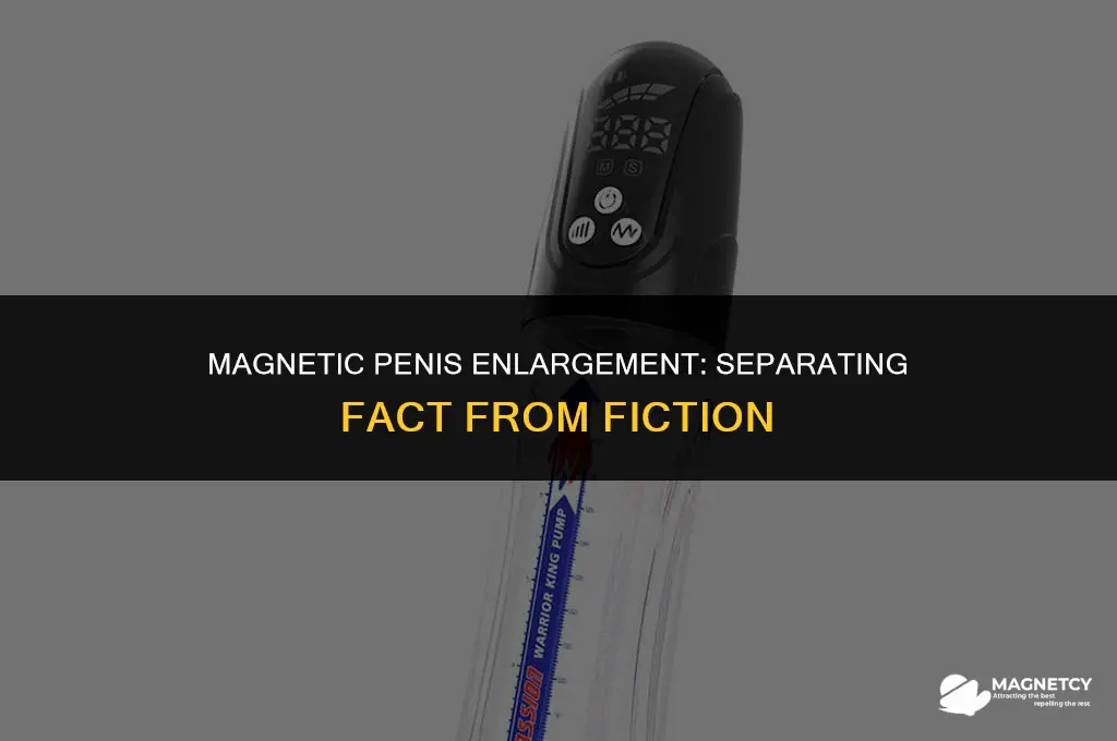 does putting magnets on your penis make it grow