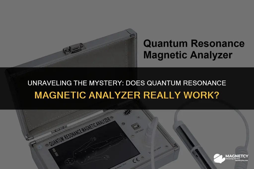 does quantum resonance magnetic analyzer really work