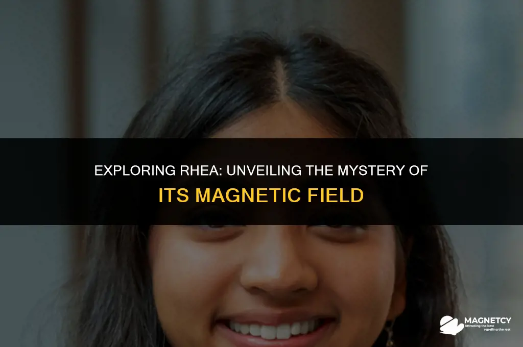does rhea have a magnetic field