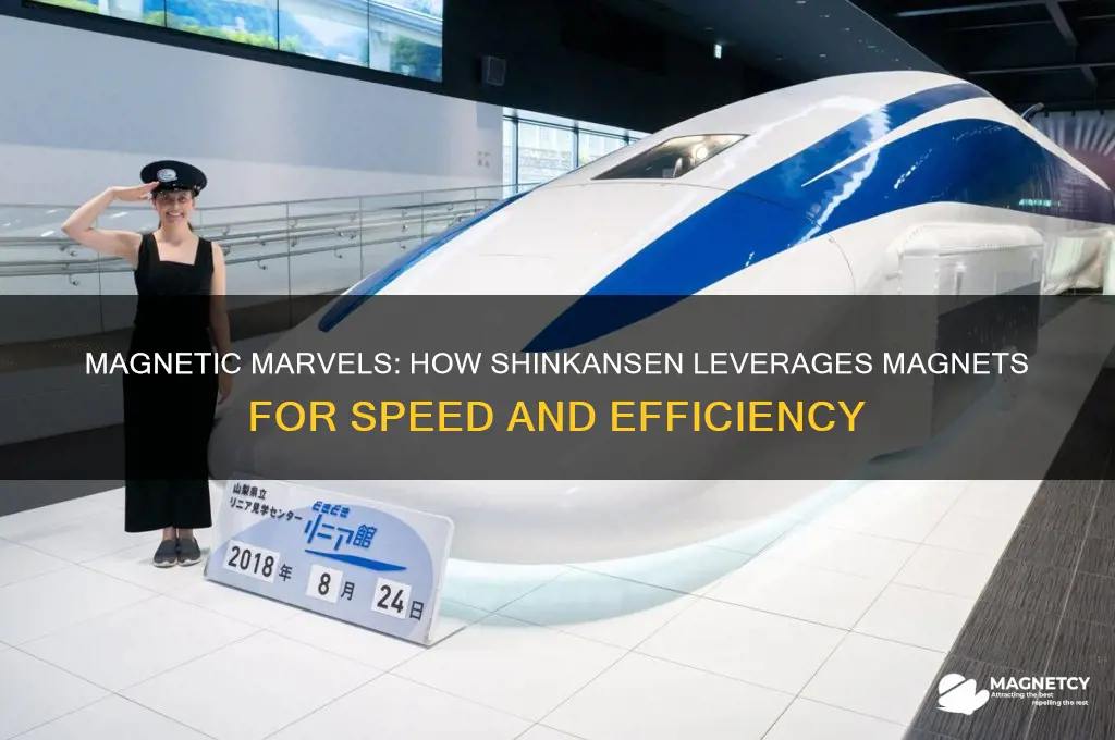 does shinkansen use magnets