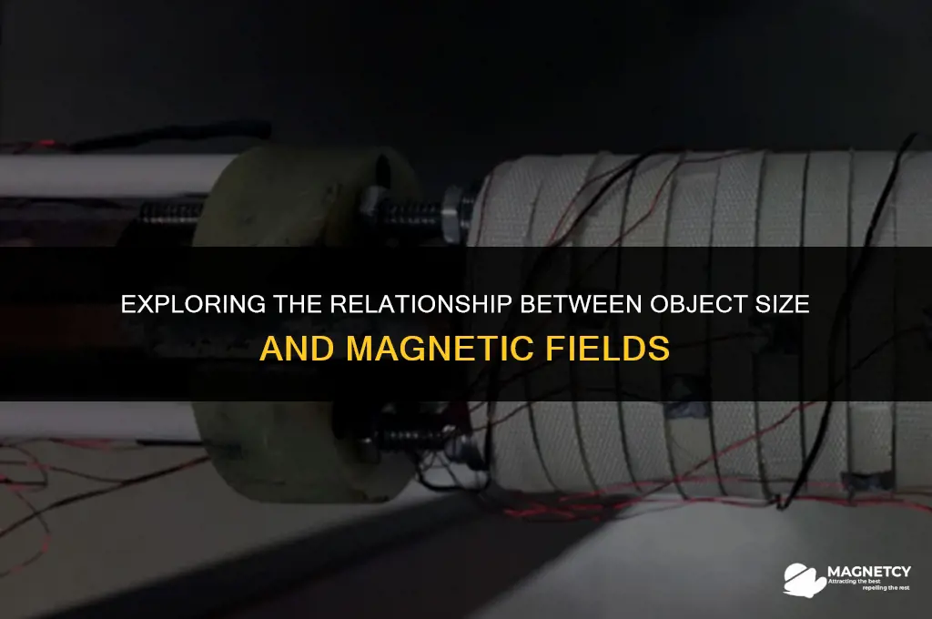does size change magnetic field