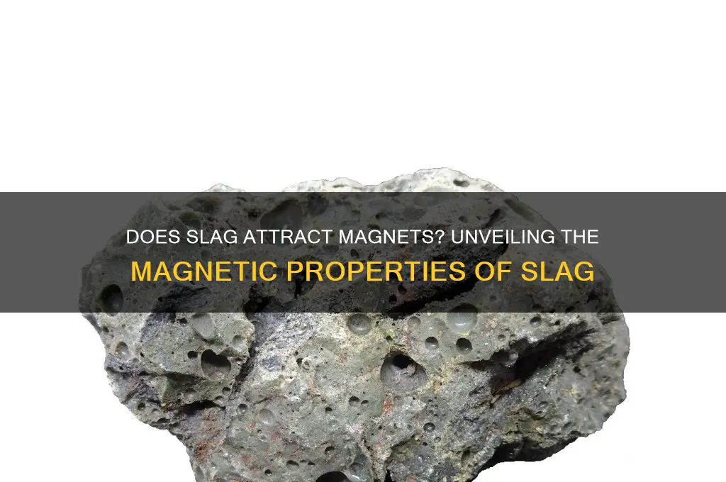 does slag attract a magnet