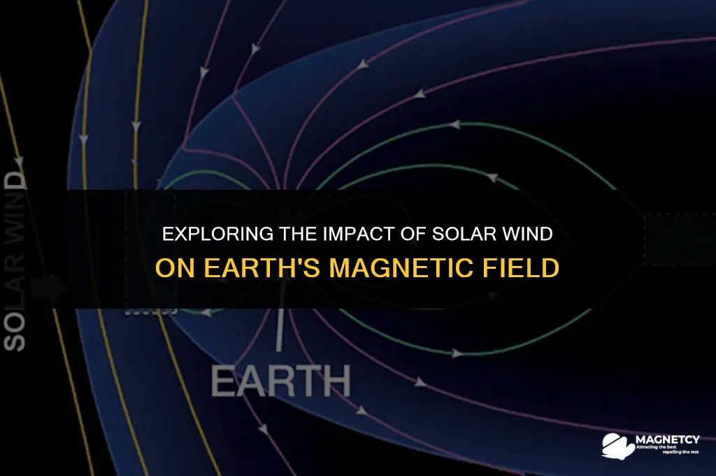 does solar wind affect magnetic field earth