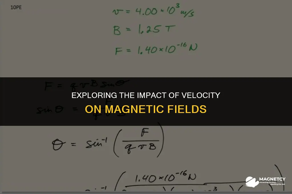 does speed affect magnetic field