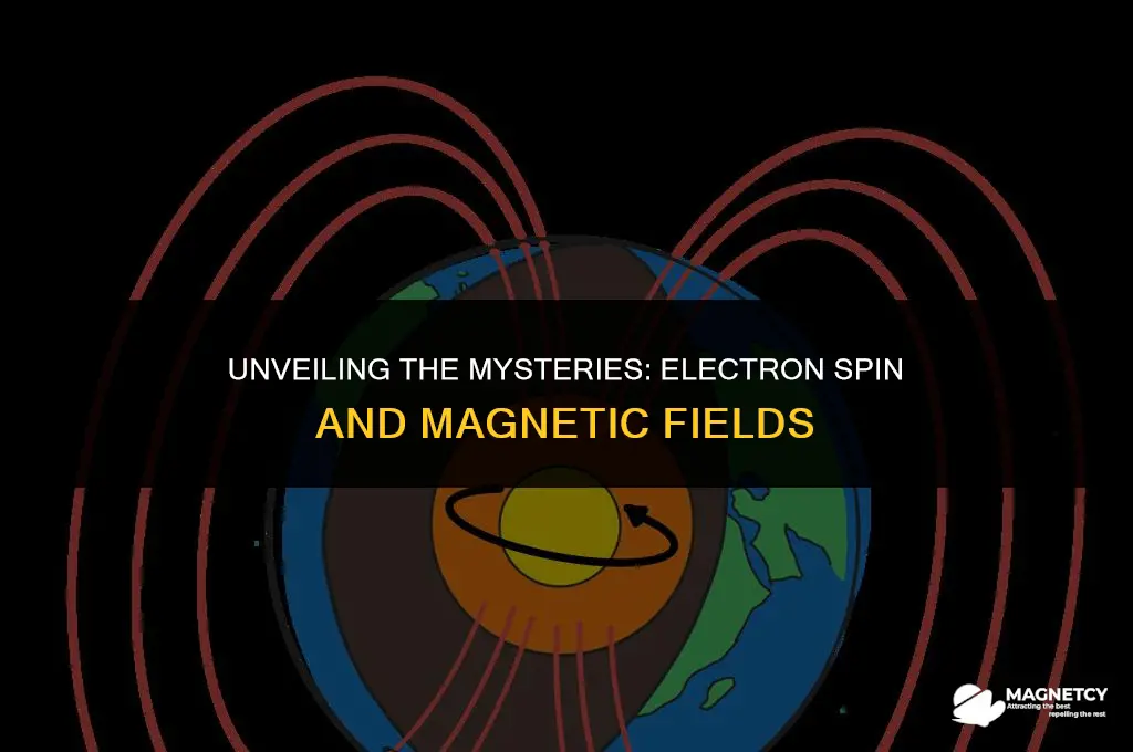 does spinning of electron produces magnetic field