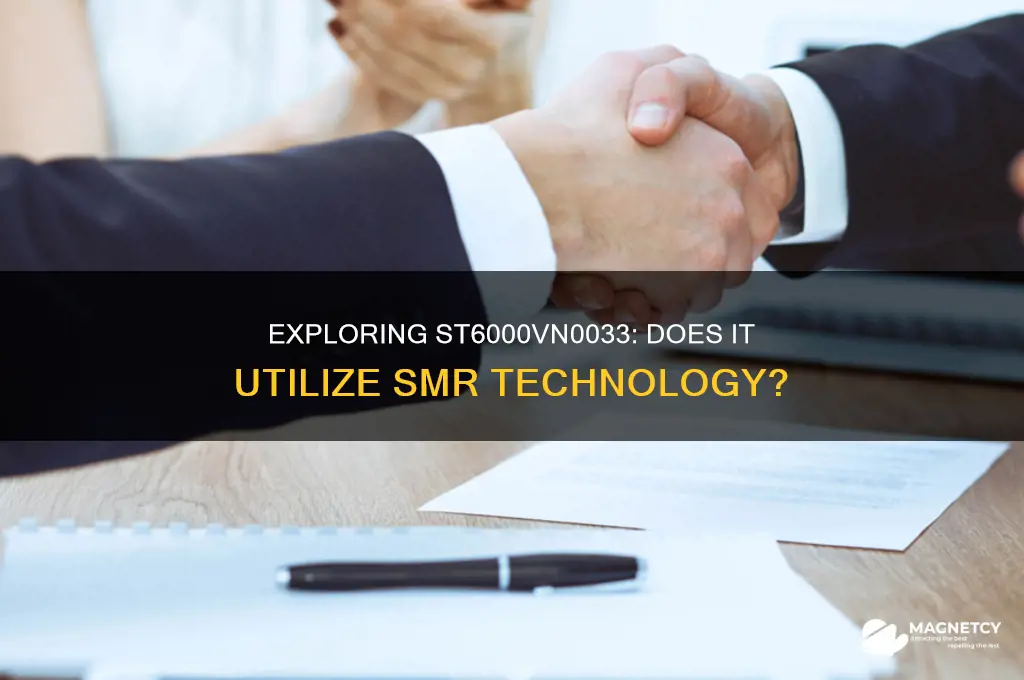 does st6000vn0033 use shingled magnetic recording smr