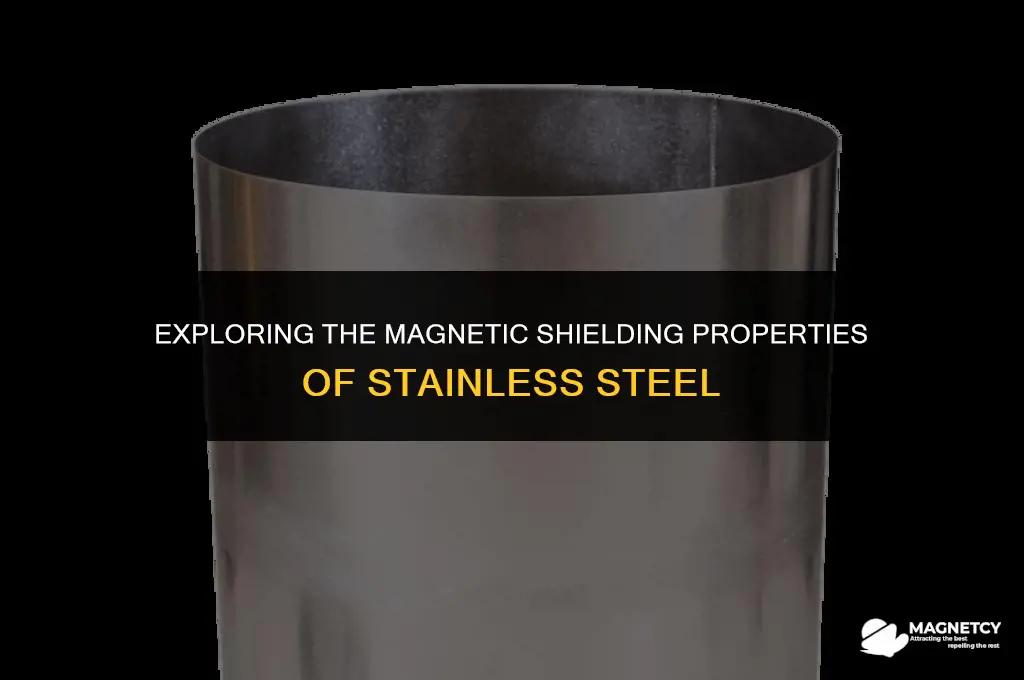 does stainless steel shield magnetic field
