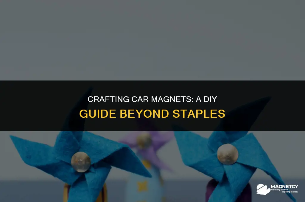 does staples make car magnets