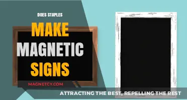 Crafting Magnetic Signs: A DIY Guide Beyond Staples