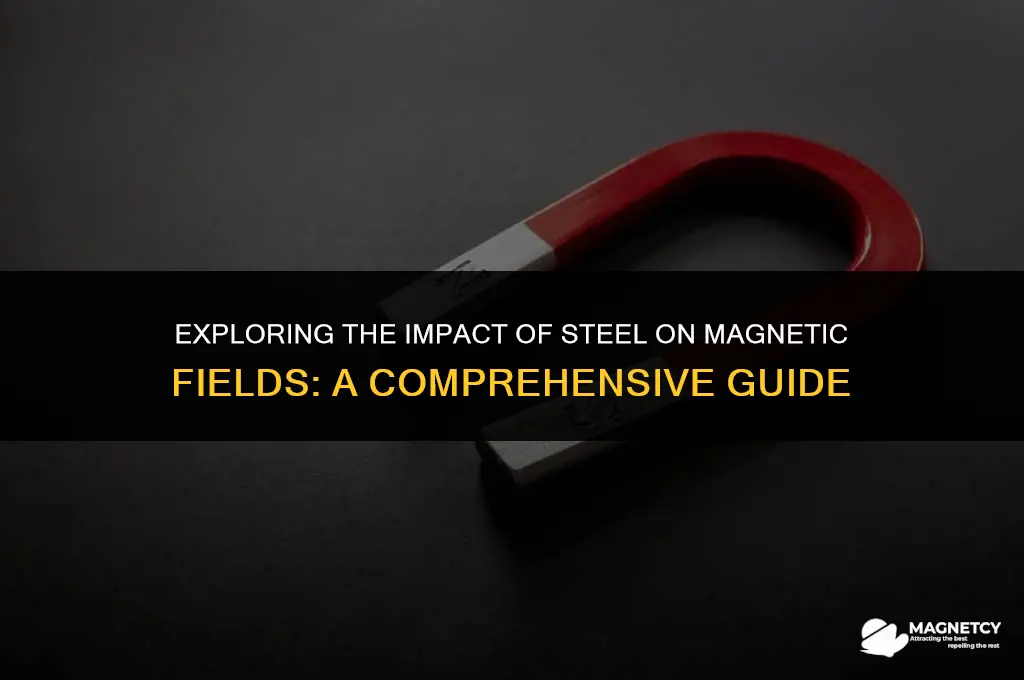 does steel affect magnetic fields