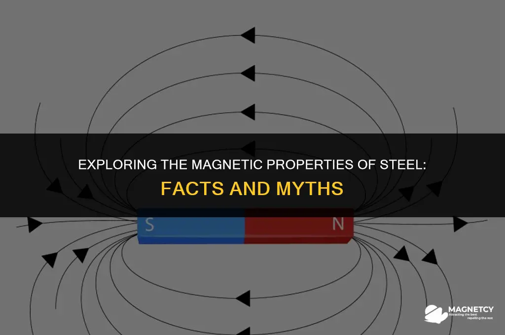 does steel have a magnetic field