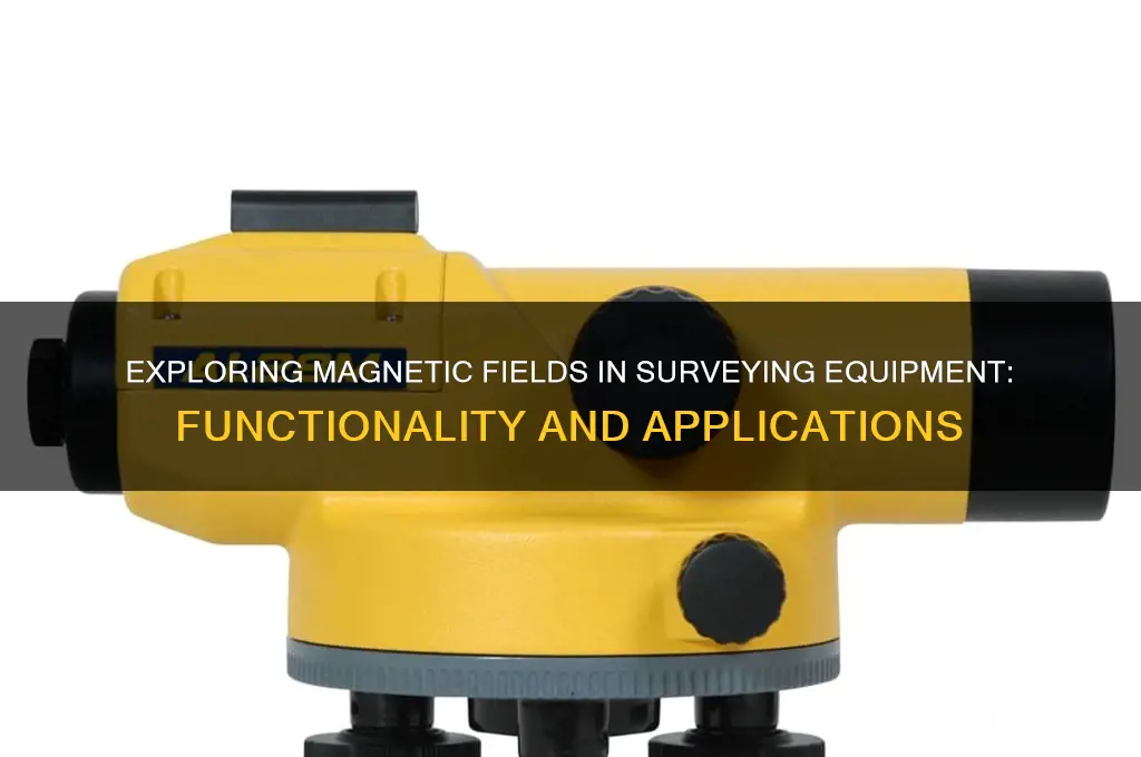 does surveying equipment use magnetic fields
