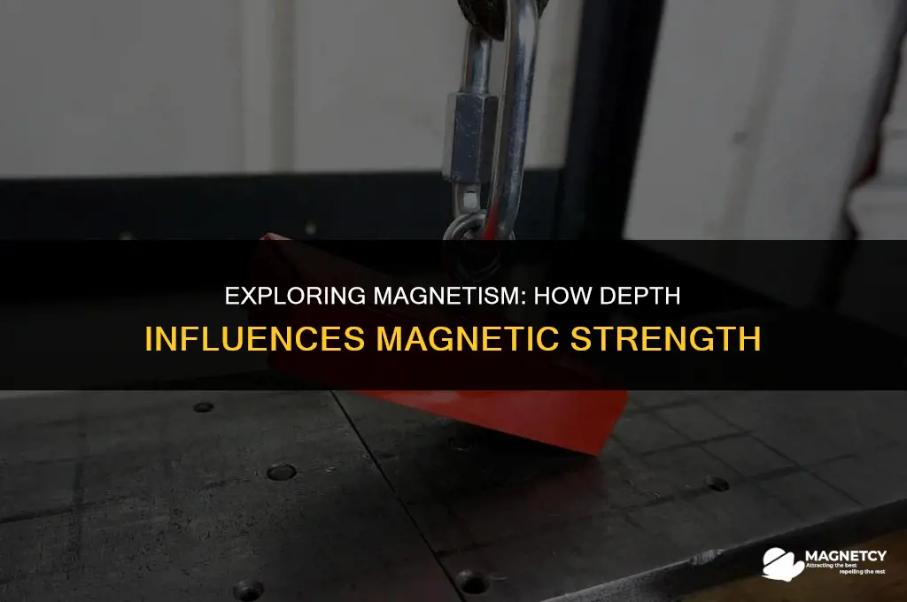 does the depth of a magnet make is stronger