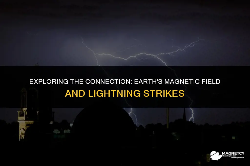does the earth magnetic field affect lightning