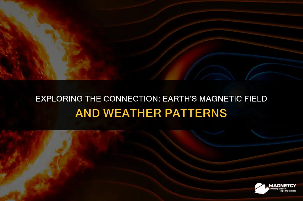 does the earth magnetic field affect weather