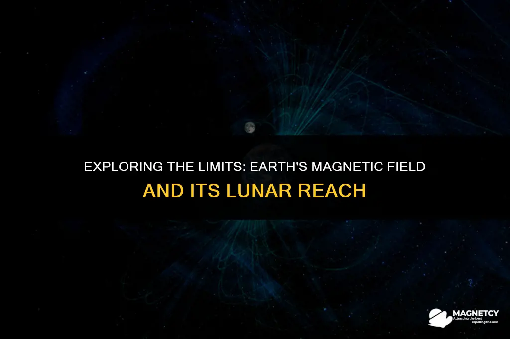 does the earth magnetic field reach the moon