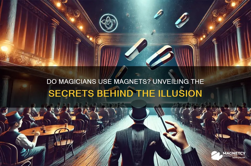 does the magicians use magnets