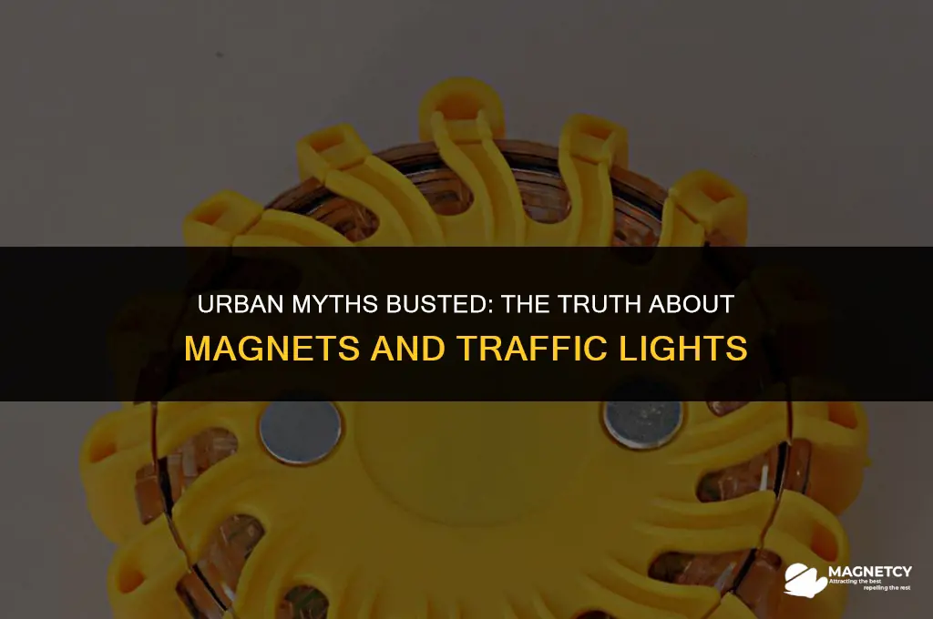 does the magnet work to trip traffic lights
