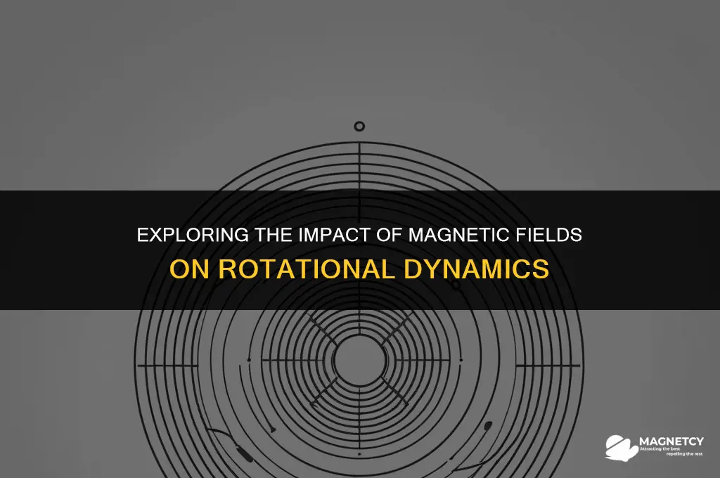 does the magnetic field affect rotation