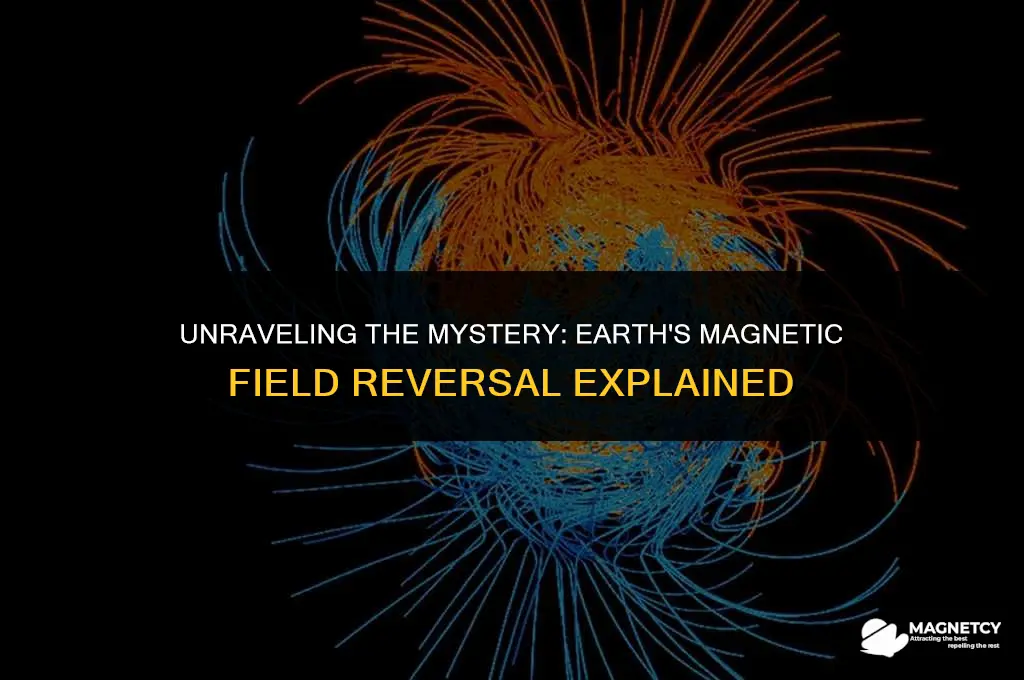 does the magnetic field drop to zero during a reversal