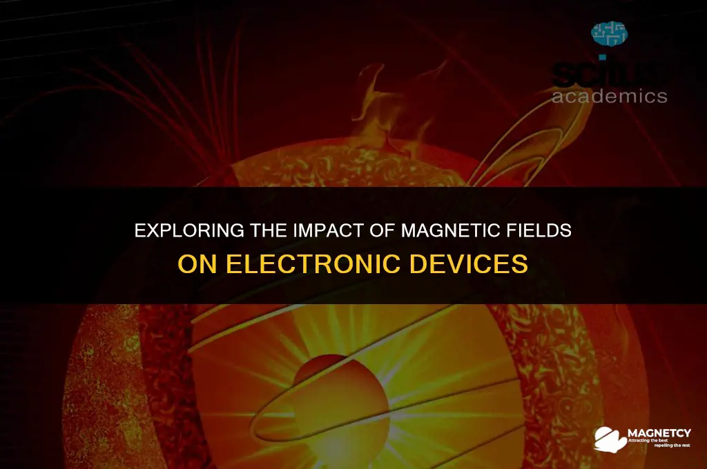does the magnetic field effect electronics