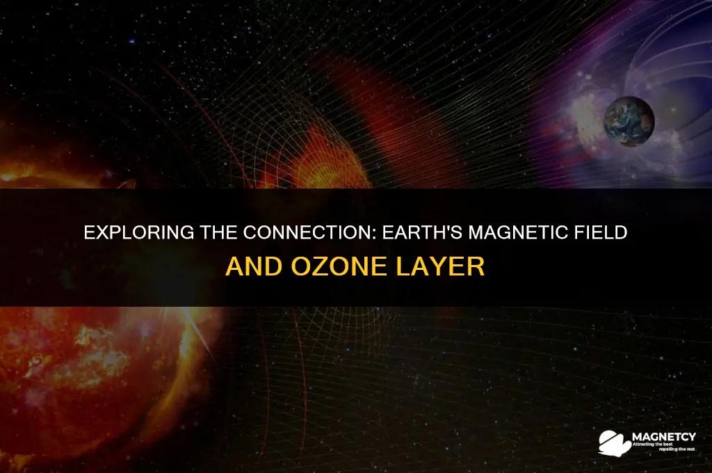 does the magnetic field of the earth affect the ozone