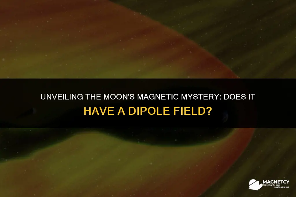 does the moon have a dipole magnetic field
