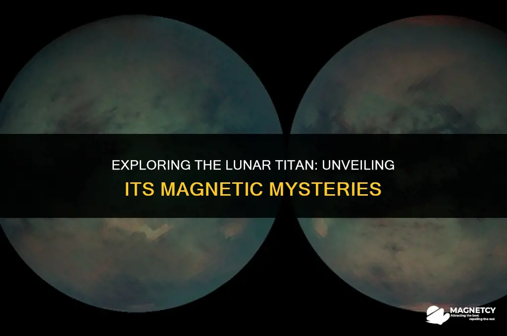 does the moon titan have a magnetic field
