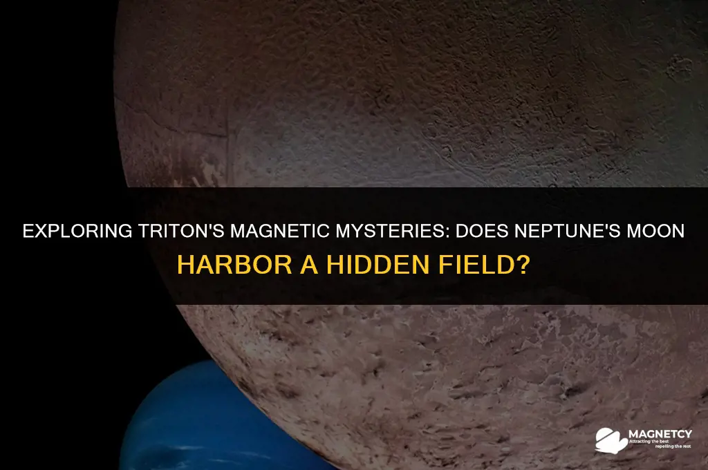 does the moon triton have a magnetic field