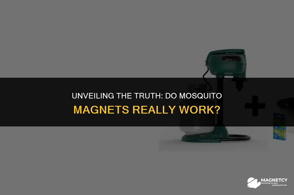 does the mosquito magnet really work