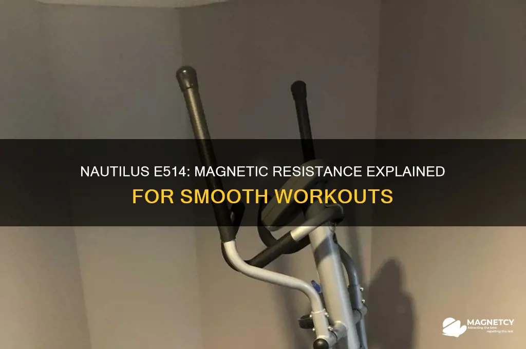 does the nautilus e514 use magnetic resistance