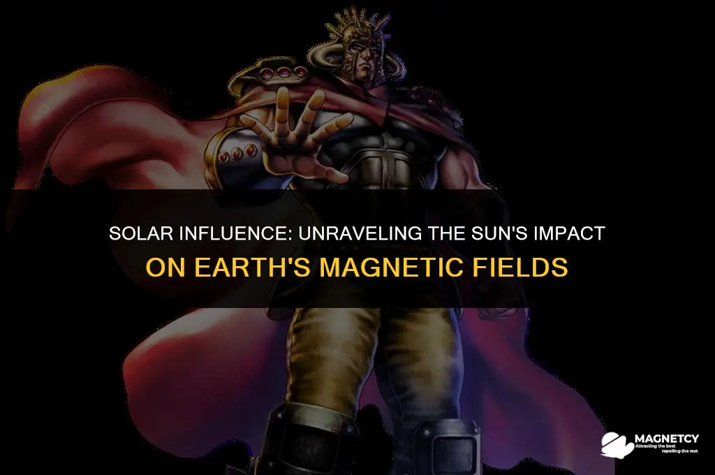 does the sun affect the earths magnetic fields