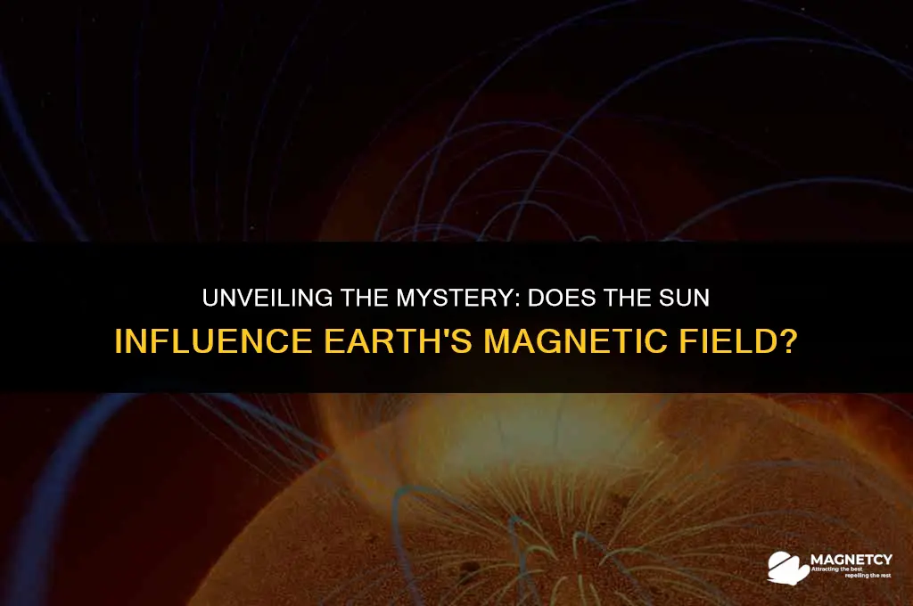 does the sun make the earth magnetic