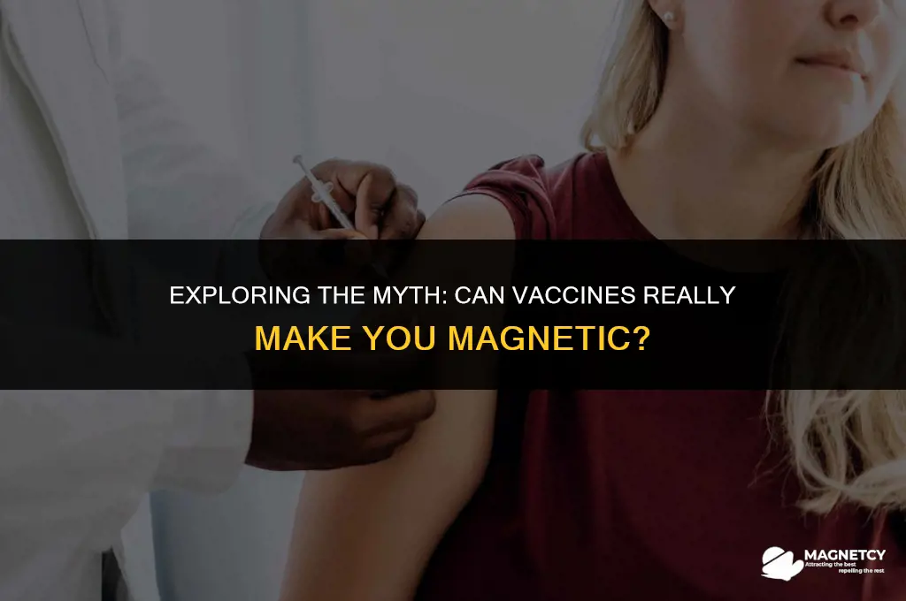 does the vacine make you magnetic