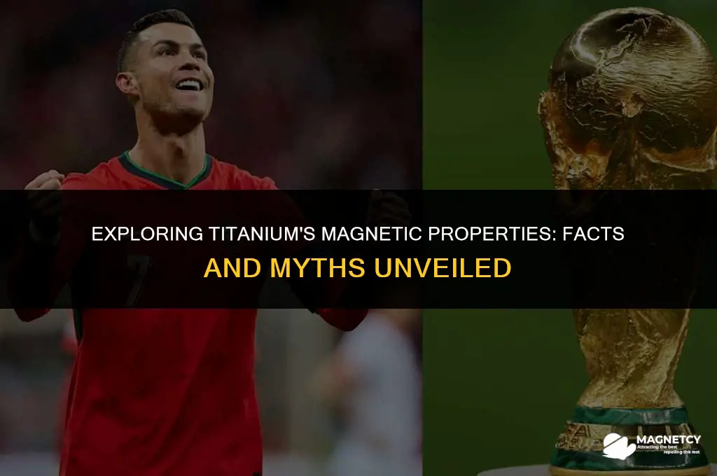does titanium have a magnetic field