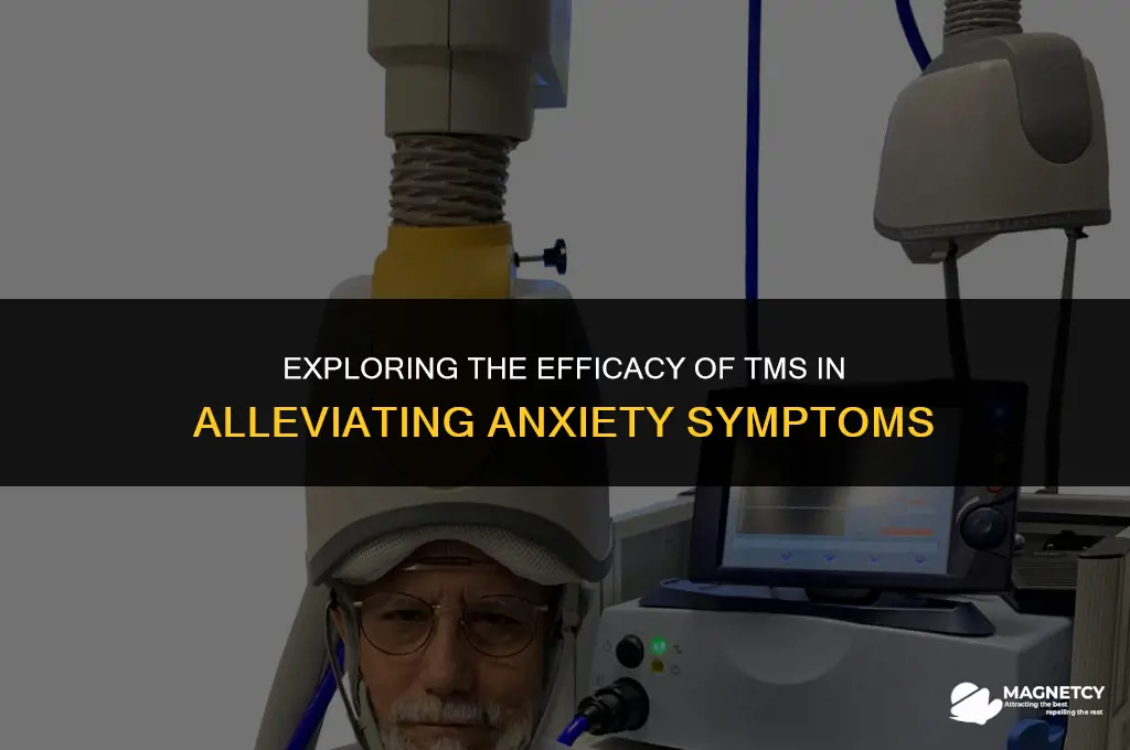 does transcranial magnetic stimulation work for anxiety