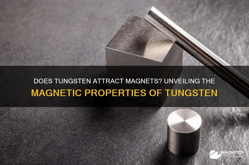 does tungsten attract a magnet
