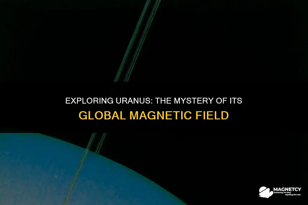 does uranus have a global scale magnetic field