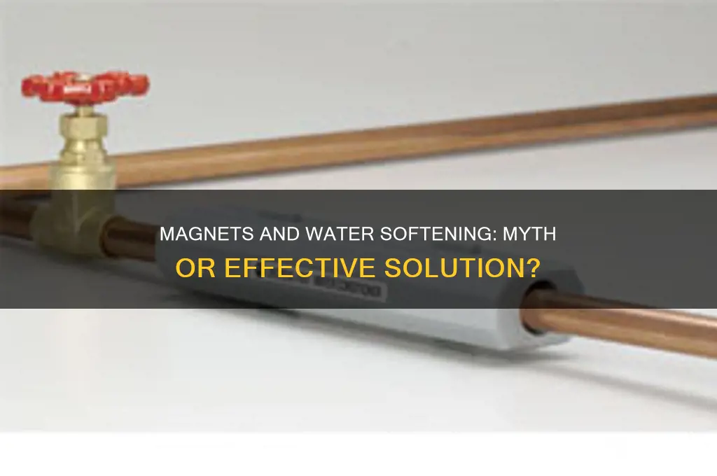 does using a magnet soften your water