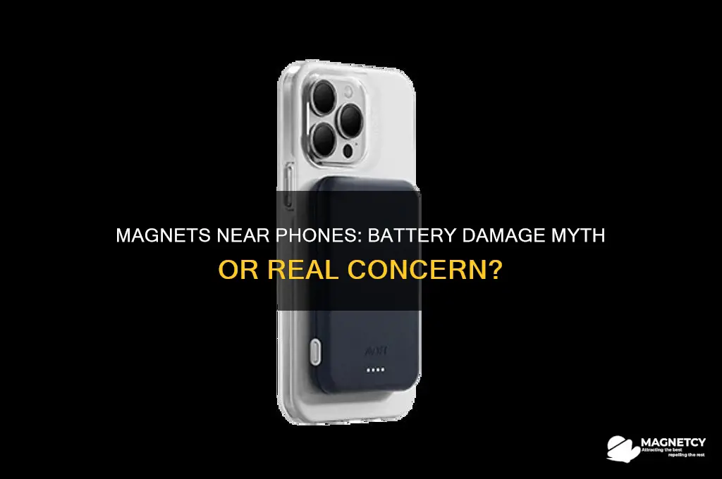 does using magnets near your phone damage the battery