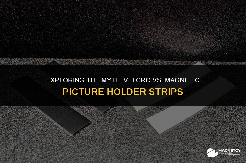 does velcro make magnetic picture holder strips