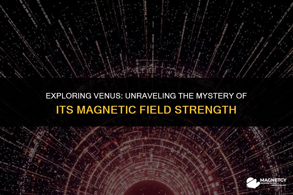 does venus have a stronger magnetic field than earth
