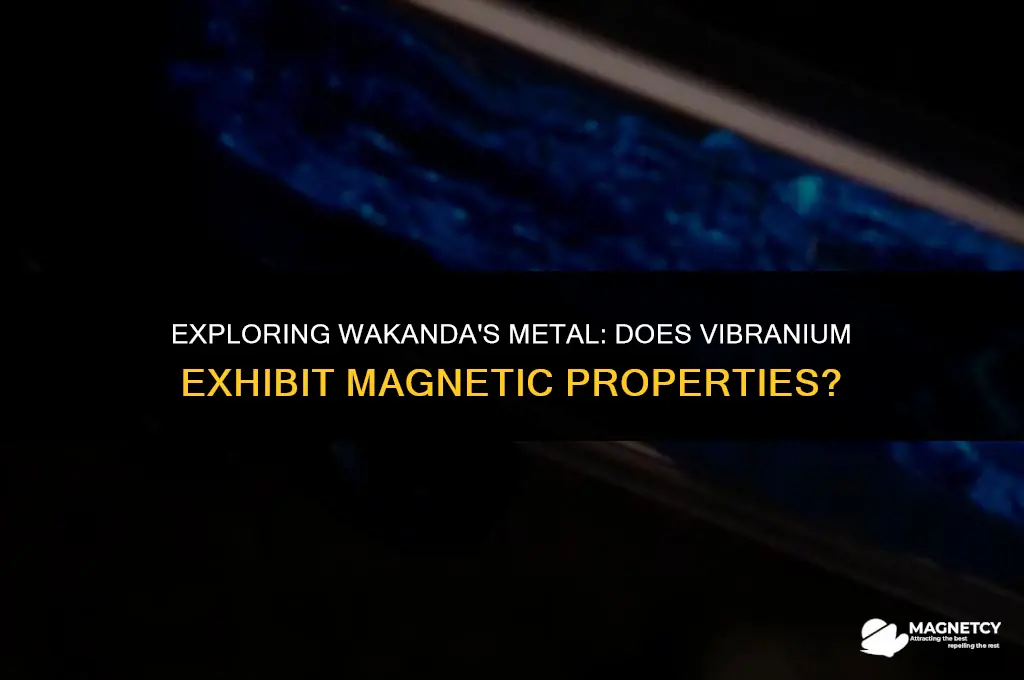 does vibranium have a magnetic field