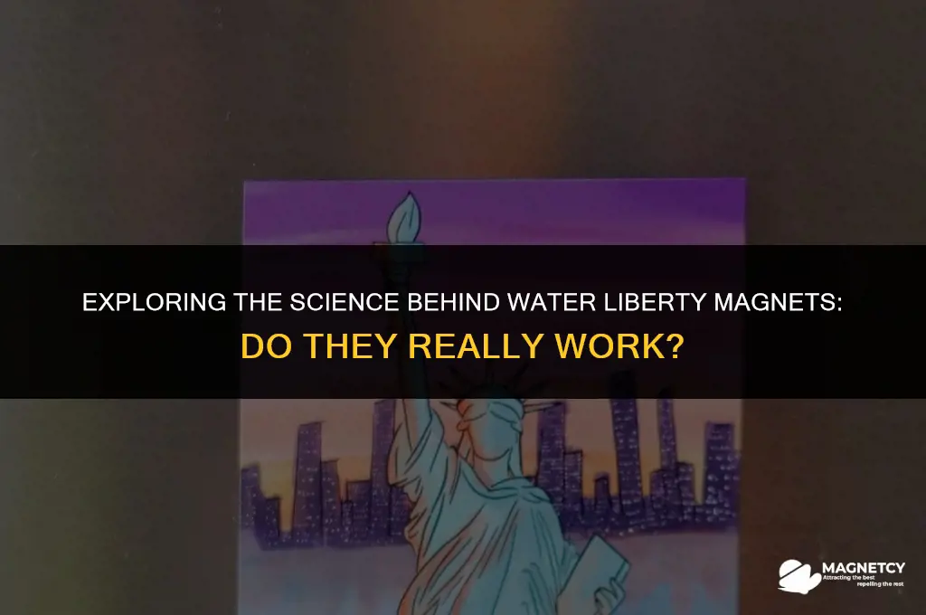 does water liberty magnets really work