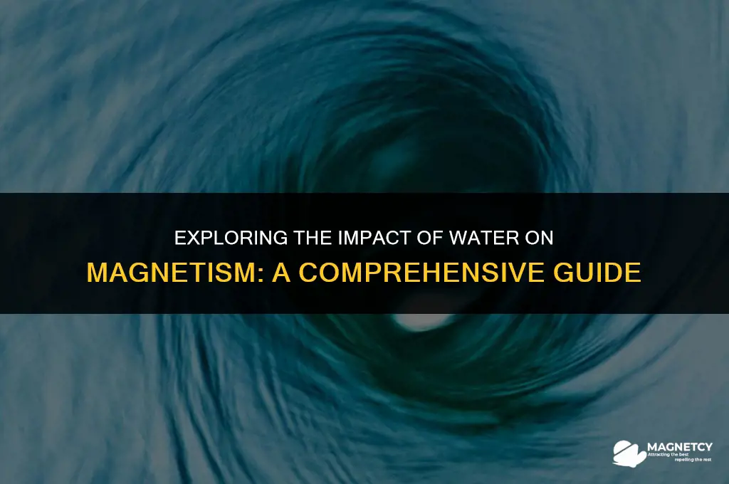 does water make magnets weaker