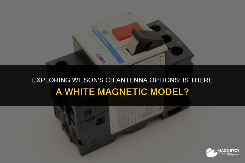 does wilson make a white magnetic cb antenna