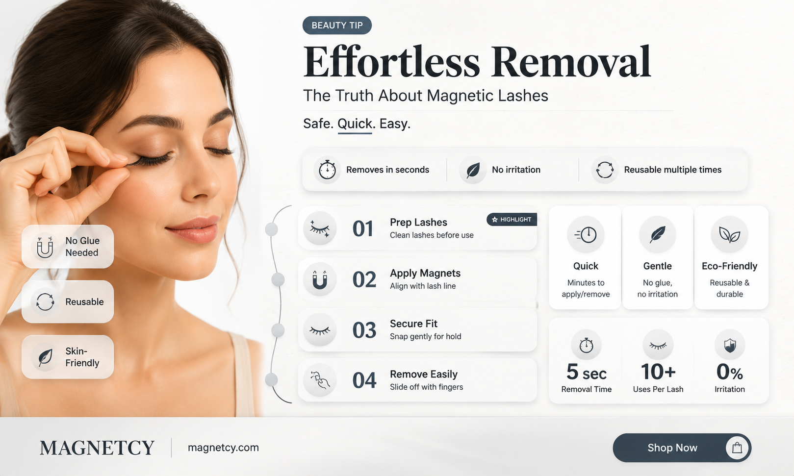 are magnetic lashes easy to take off