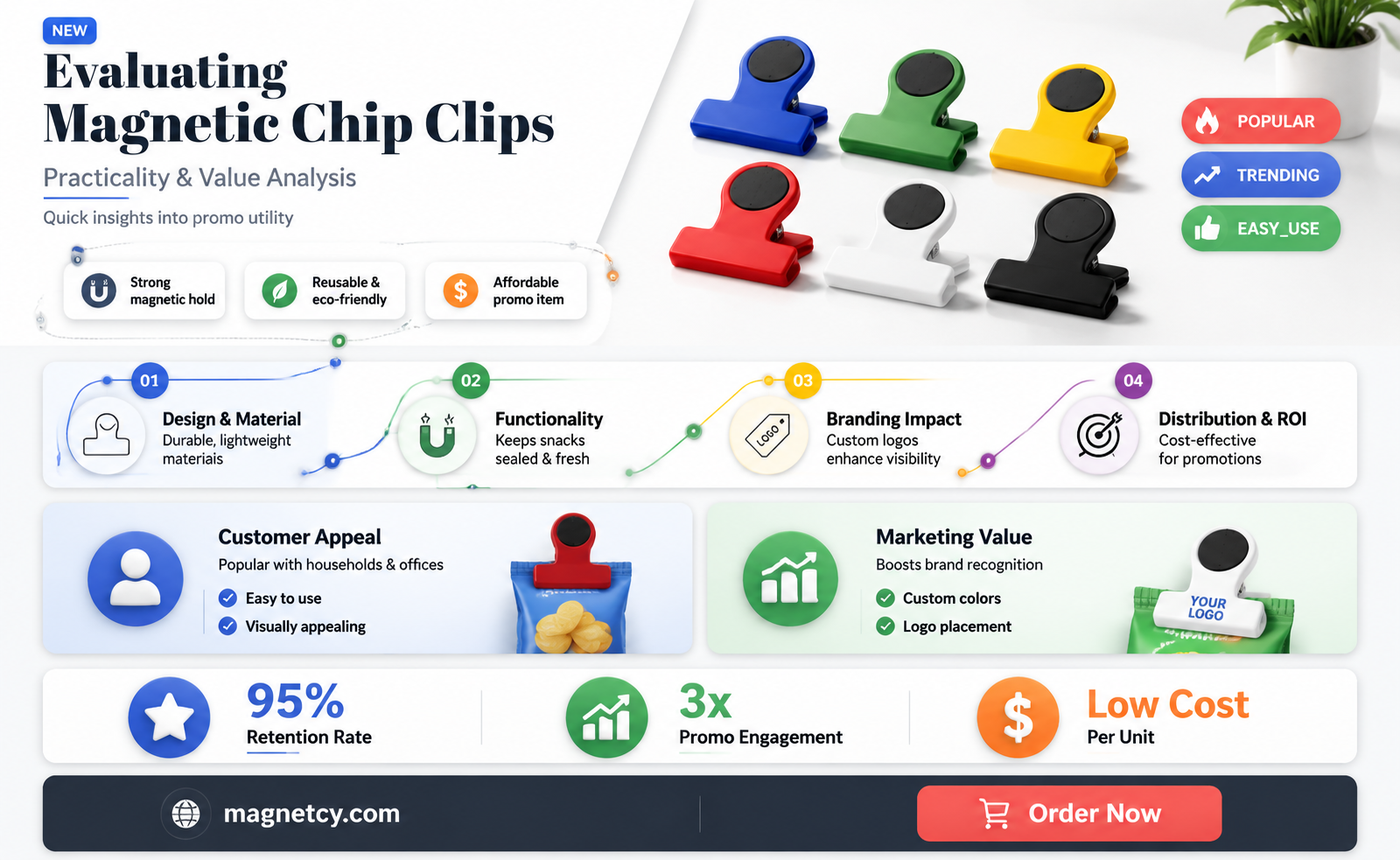 are promotional magnetic chip clips worth it