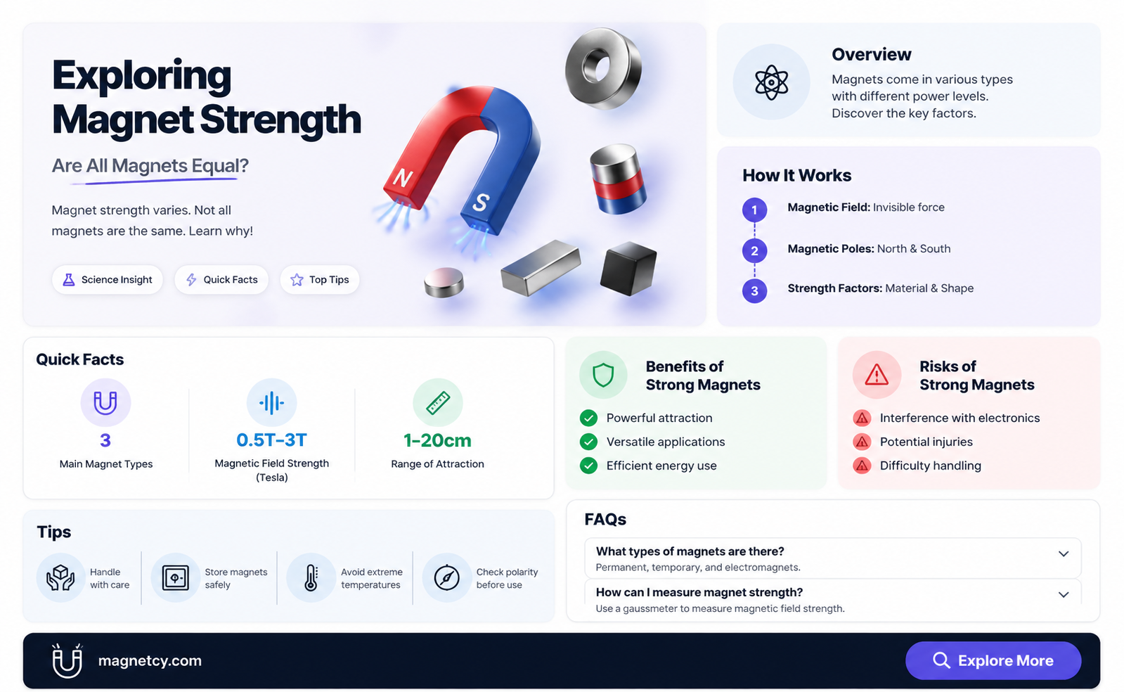 are all magnets the same strength ks2