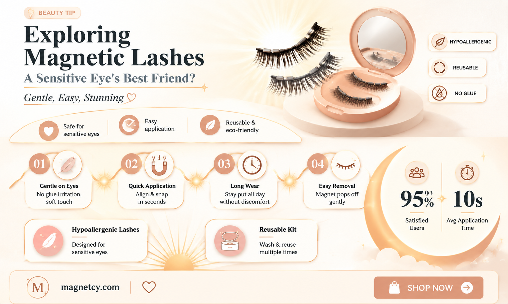 are magnetic lashes good for sensitive eyes